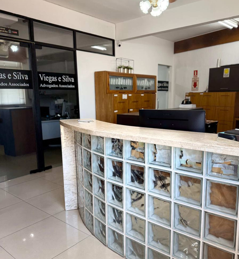 Recepção do escritório